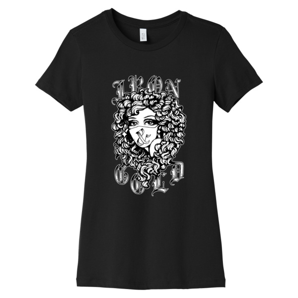 Face Mask Girl - Ladies Tee Thumbnail